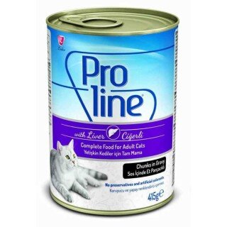 Proline Soslu Ciğerli Yetişkin 415 gr Kedi Maması kullananlar yorumlar